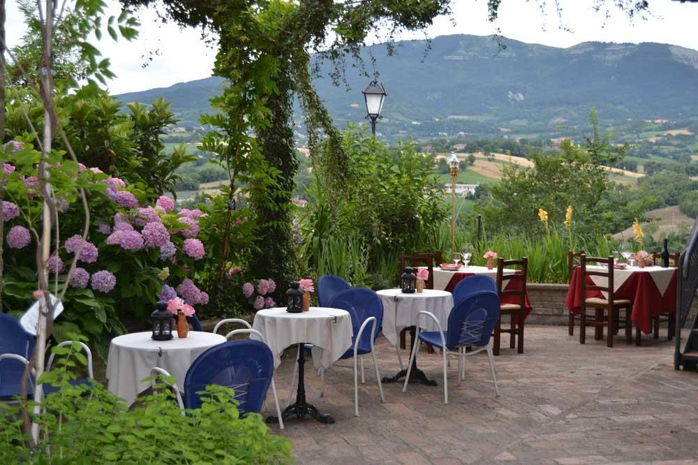 Rocca Dei Malatesta Frontino Buitenkant foto