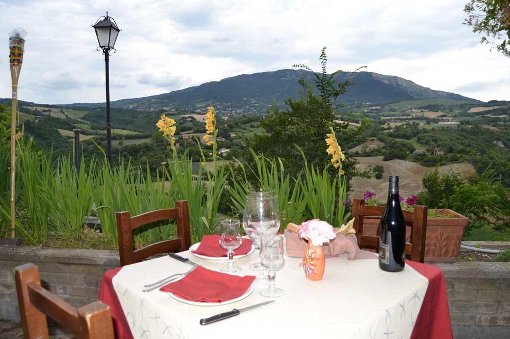 Rocca Dei Malatesta Frontino Buitenkant foto