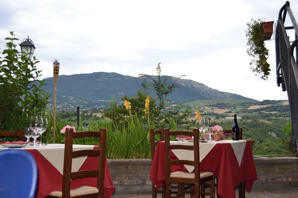 Rocca Dei Malatesta Frontino Buitenkant foto