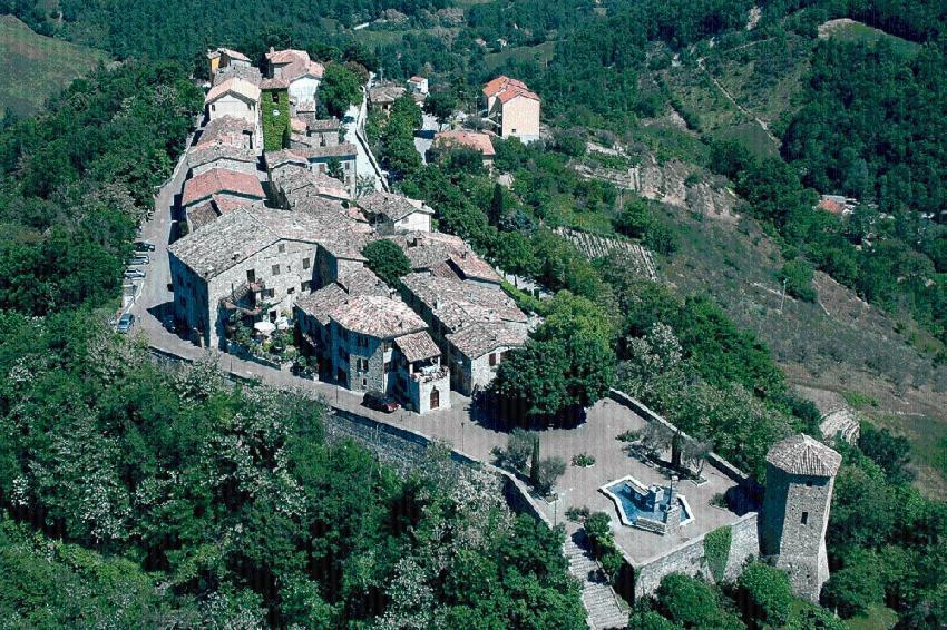 Rocca Dei Malatesta Frontino Buitenkant foto